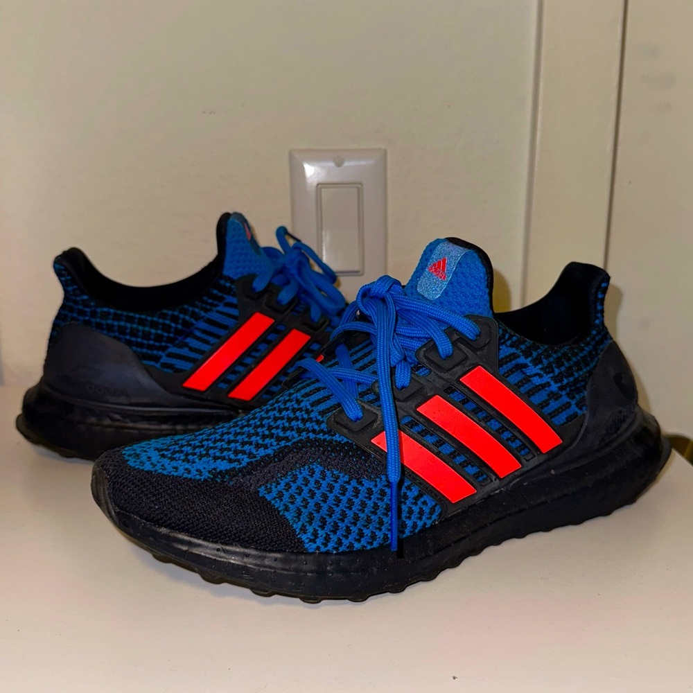 Adidas Ultraboost Navy Royal Blue and Coral